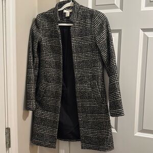 H&M light coat, size 2